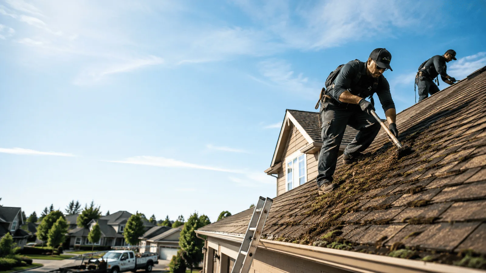 Roof Moss Removal in Hansboro, ND near me